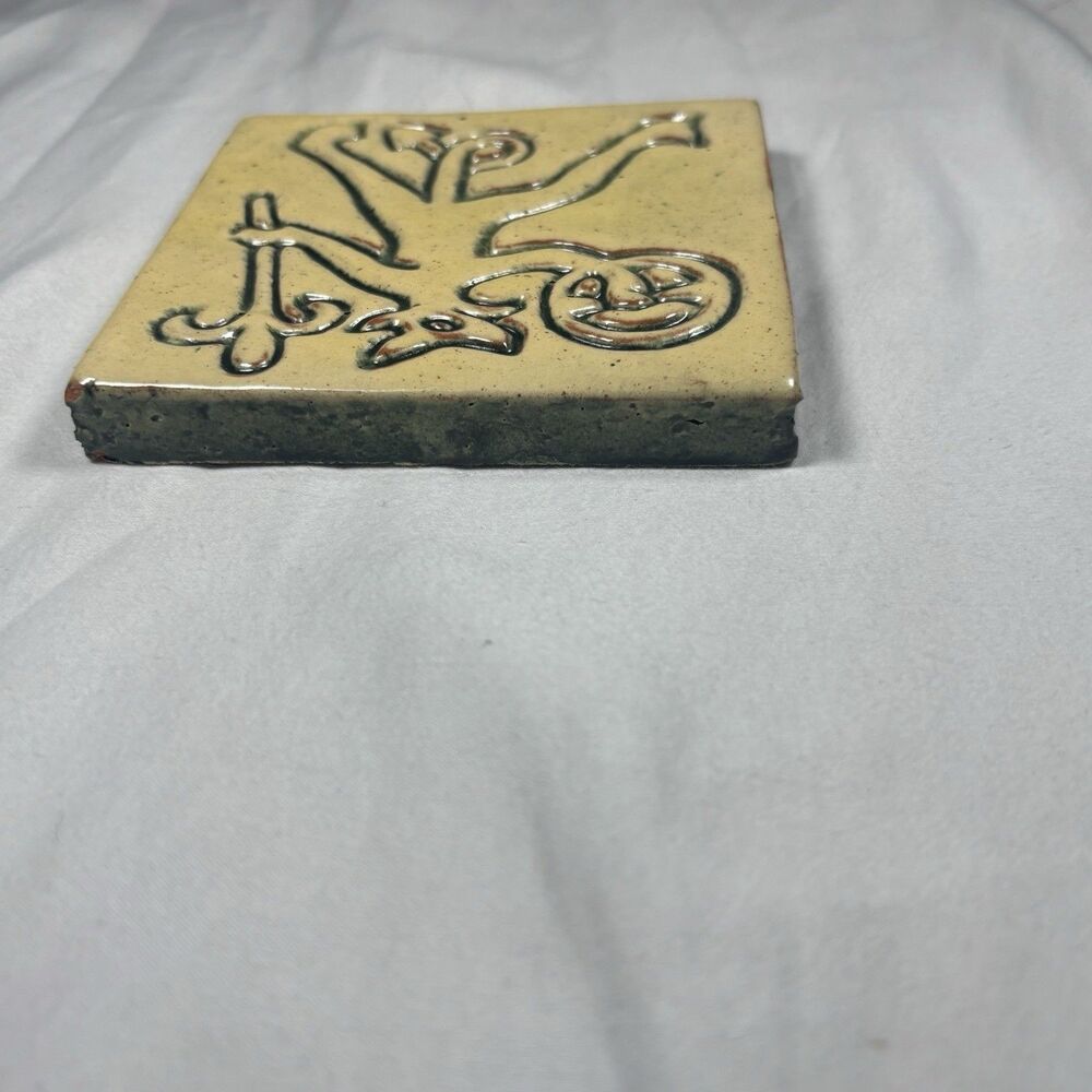 Bucks County 5x5 Ram Demon Ceramic Tile Plaque - Picture 5 of 7